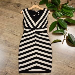 B44 Dressed striped mini